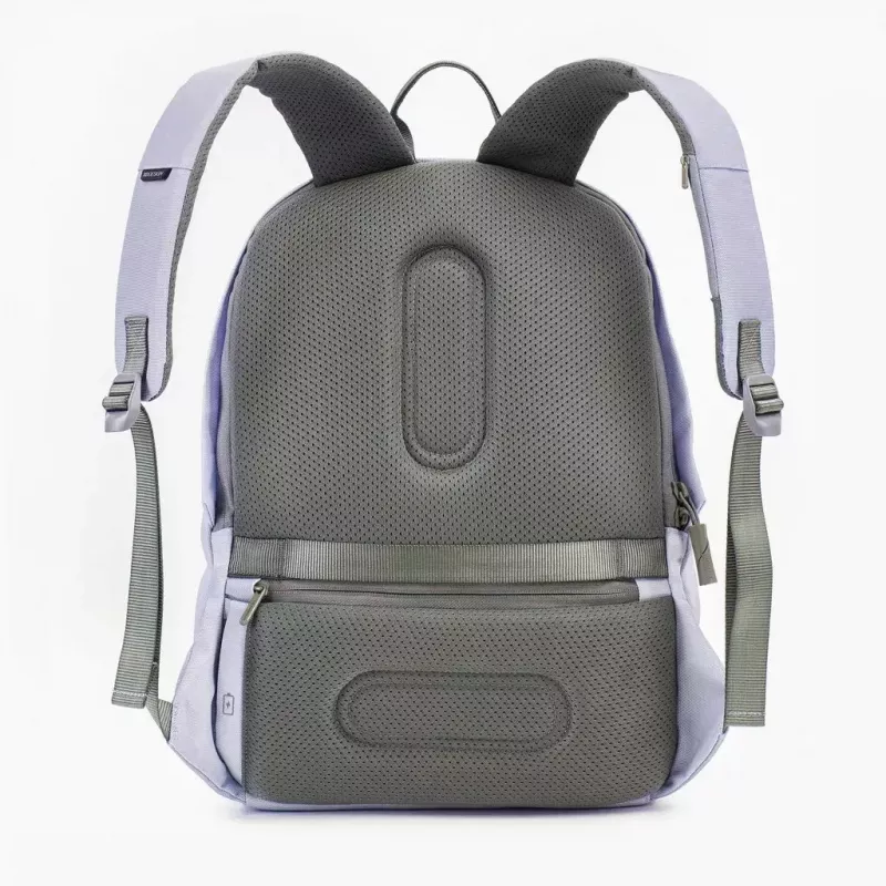 XDDESIGN Anti-Vagystės Kuprinė Bobby Soft – Levandų Pilka, miesto apsauginė kuprinė P705.992