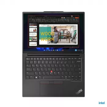 Nešiojamas kompiuteris Lenovo ThinkPad E14 Gen 5 (Intel) i7-1355U, 14 colių WUXGA liečiamas, 16 GB, 512 GB SSD, Windows 11 Pro, Graphite