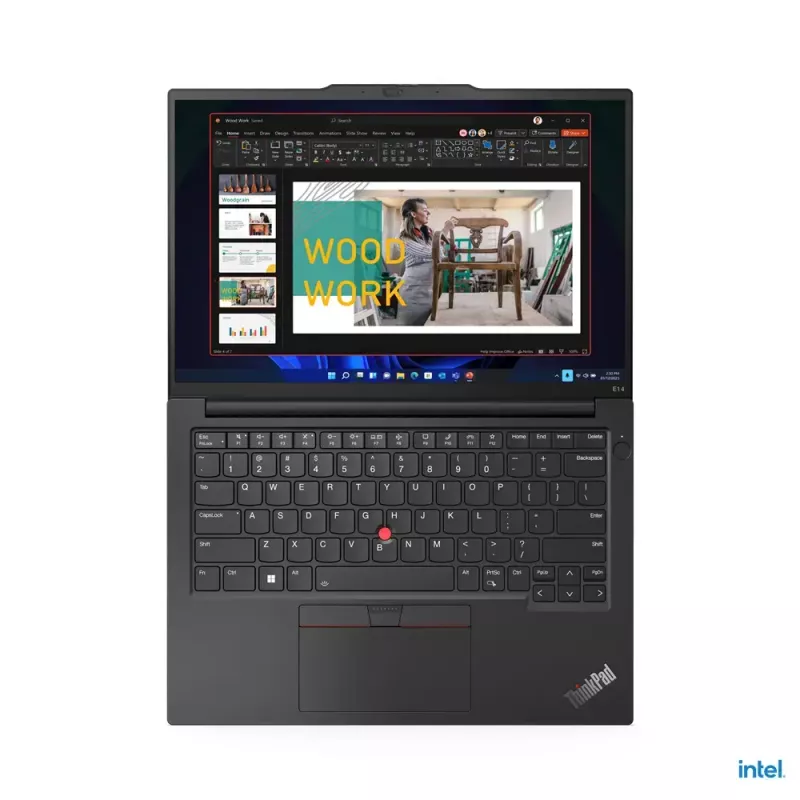 Nešiojamas kompiuteris Lenovo ThinkPad E14 Gen 5 (Intel) i7-1355U, 14 colių WUXGA liečiamas, 16 GB, 512 GB SSD, Windows 11 Pro, Graphite