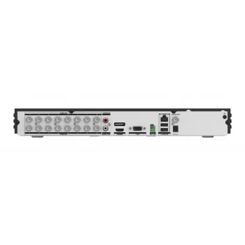 Vaizdo registratorius Hikvision IDS-7216HUHI-M2/XT — 16 kanalų, 4K, H.264/H.265, SATA HDD iki 12 TB, Gigabit Ethernet, 12 V DC
