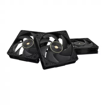 ASUS ProArt PF120 3 vnt. 12 cm kompiuterio korpuso ventiliatorius, PWM, juodas