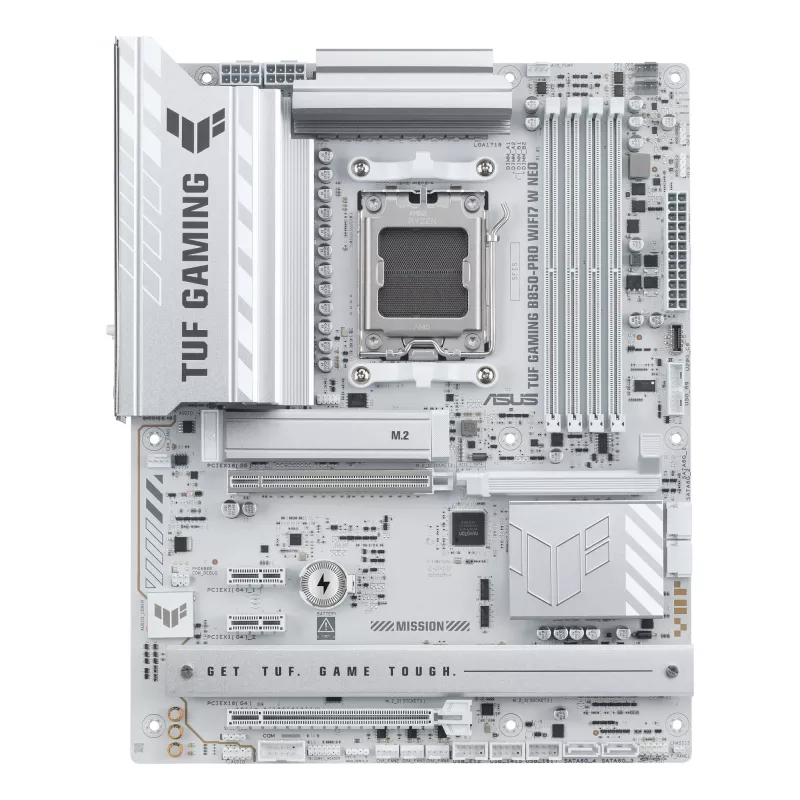 Motininė plokštė ASUS TUF GAMING B850-PRO WIFI7 W NEO – AMD B850, Socket AM5, ATX, DDR5, Wi-Fi 7, 2.5GbE