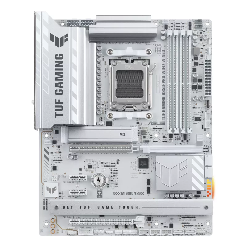 Motininė plokštė ASUS TUF GAMING B850-PRO WIFI7 W NEO – AMD B850, Socket AM5, ATX, DDR5, Wi-Fi 7, 2.5GbE