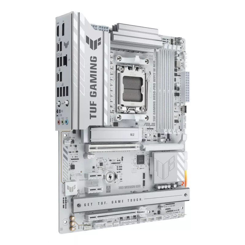 Motininė plokštė ASUS TUF GAMING B850-PRO WIFI7 W NEO – AMD B850, Socket AM5, ATX, DDR5, Wi-Fi 7, 2.5GbE