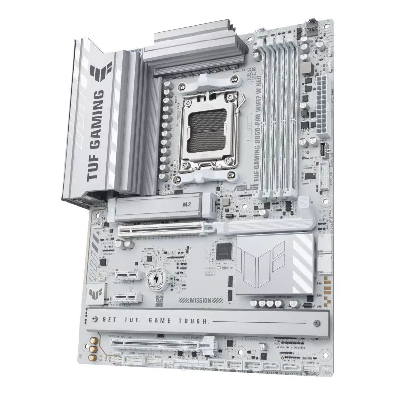Motininė plokštė ASUS TUF GAMING B850-PRO WIFI7 W NEO – AMD B850, Socket AM5, ATX, DDR5, Wi-Fi 7, 2.5GbE