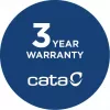 Ištraukiamasis gartraukis CATA TF 2003 GBK, 600 mm, 340 m³/h, juodas