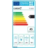 Ištraukiamasis gartraukis CATA TF 2003 GBK, 600 mm, 340 m³/h, juodas