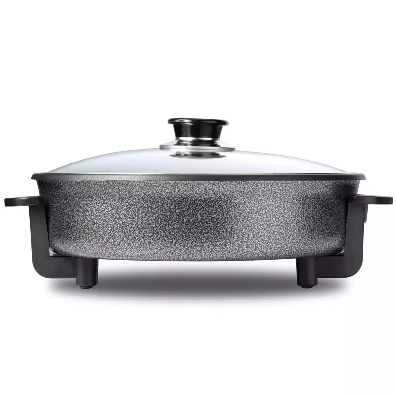 Elektrinė keptuvė Tristar PZ-2963 daugiafunkcinė apvali juoda 30 cm