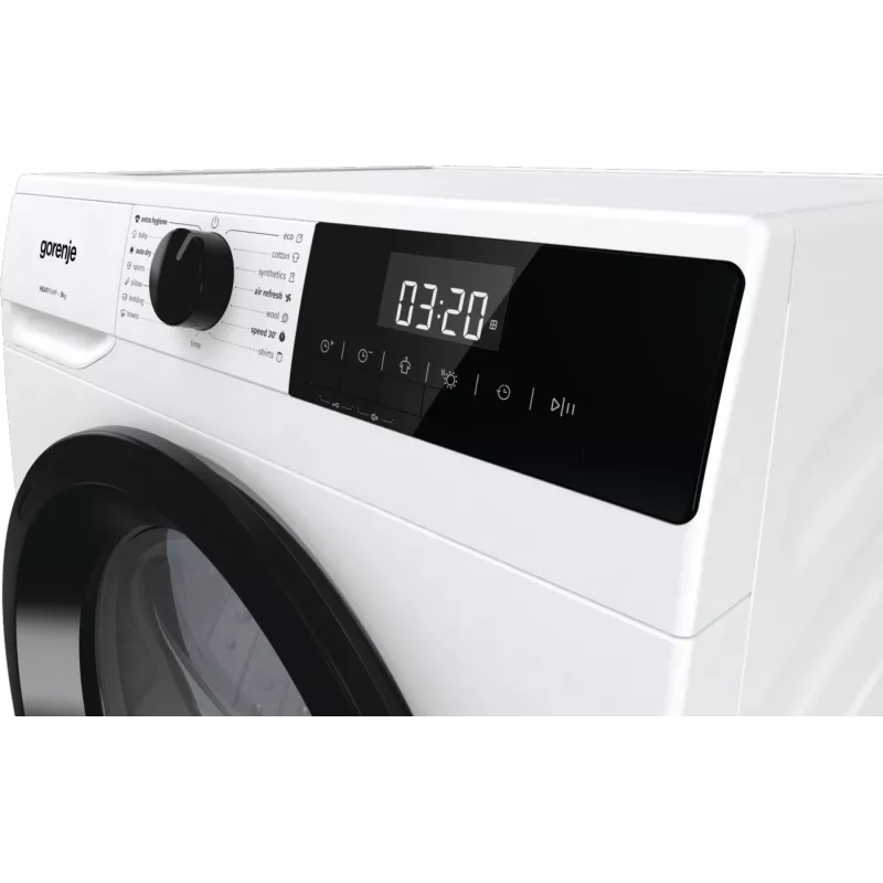 Gorenje DHNE82 BK040 Kondensacinė džiovyklė su šilumos siurbliu, balta