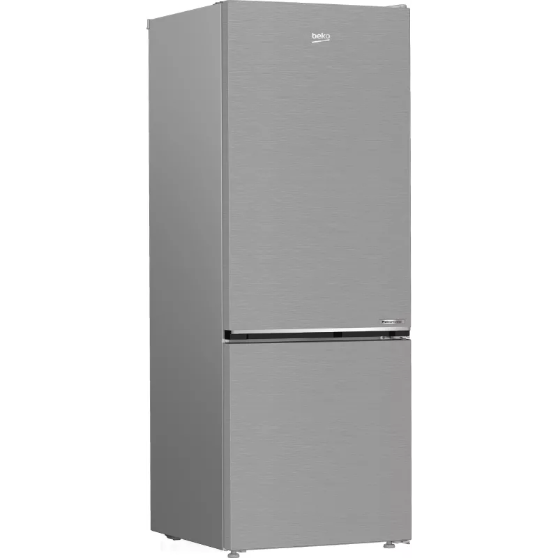 Šaldytuvas-šaldiklis Beko B3RCNE564HXB laisvai pastatomas 490 L sidabrinis