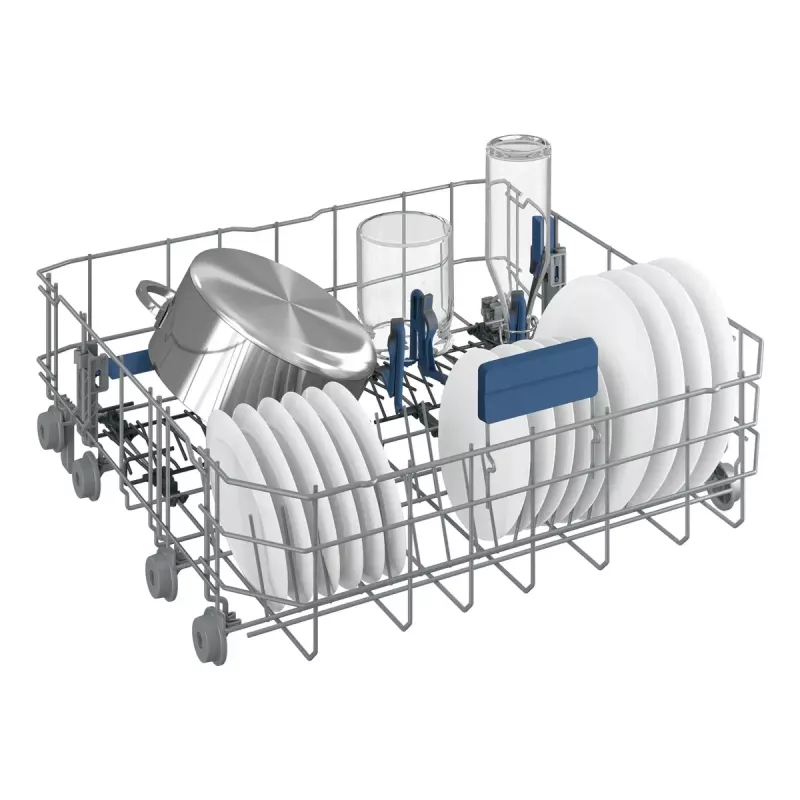 Laisvai pastatoma indaplovė BEKO DEN48530X, 15 stalvių, 8 programų, 44 dB, 598×850×600 mm