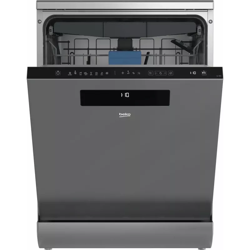 Laisvai pastatoma indaplovė BEKO DEN48530X, 15 stalvių, 8 programų, 44 dB, 598×850×600 mm