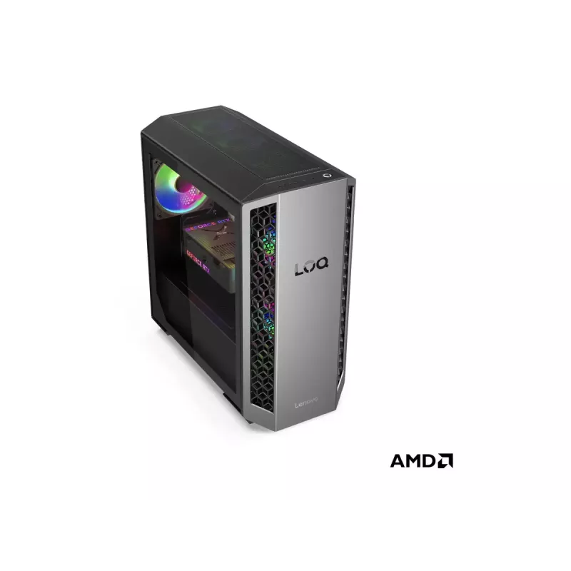 Stalinis kompiuteris Lenovo LOQ 26ADR10 — AMD Ryzen 7 8745HX, 32 GB DDR5 (2x16GB), 1000 GB, NVIDIA GeForce RTX 5070, Windows 11 Home