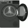 Džiovinimo mašina BEKO B5T89243M – laisvai pastatoma, šilumos siurblio, 9 kg, juoda, 598×672×846 mm