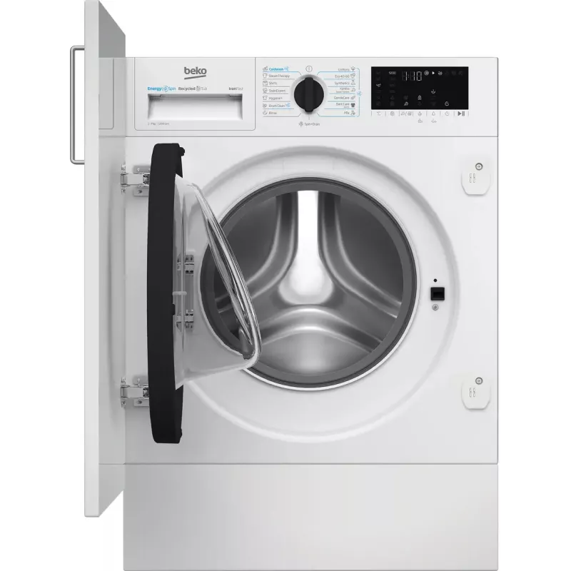 Skalbimo mašina BEKO B3WBT671415W – 7 kg, 1200 aps./min., A klasė, 60×55×82 cm, skaitmeninis ekranas, garo funkcija, nerūdijančio plieno būgnas