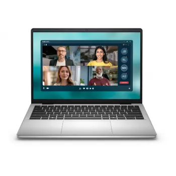 Nešiojamas kompiuteris Dell Pro 14 Essential PV14250 — 14 colių 2K (1920×1200) antirefleksinis, Intel Core 3, 8 GB DDR5, 512 GB SSD, Intel Graphics, Ubuntu, 802.11ax, platininė sidabrinė