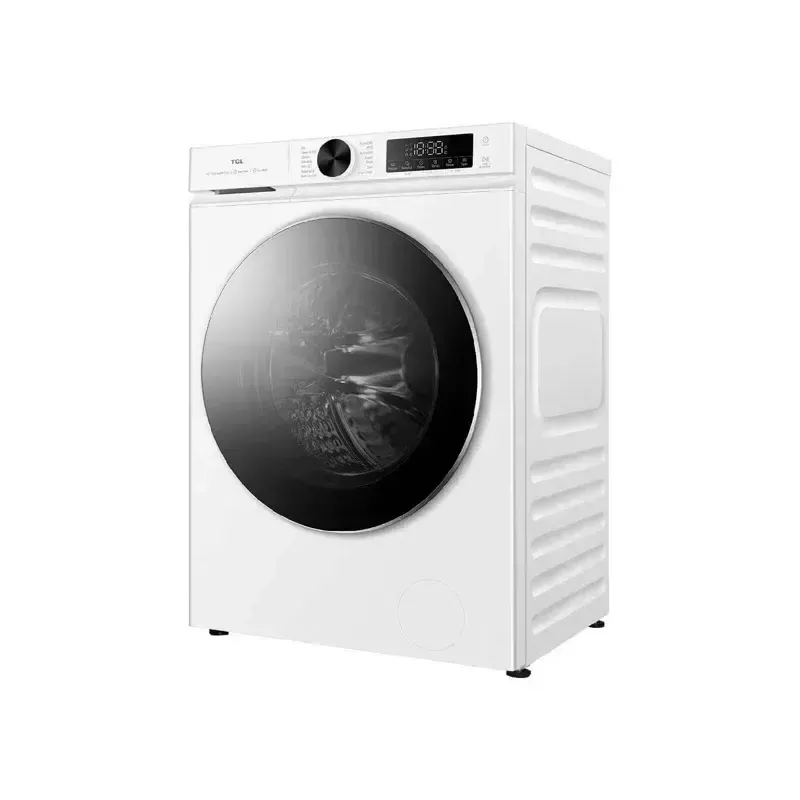 Skalbimo mašina TCL FP0944WA0 – priekinė, 9 kg, 1400 aps./min., A klasė, LED ekranas, garų funkcija, 60×56×85 cm, balta