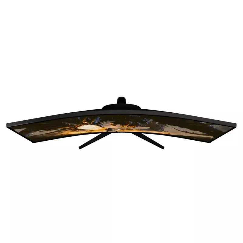 34 colių lenktas monitorius Arozzi Nova — 34 col. (86,4 cm), 3440×1440, 21:9, VA LED, 1 ms, VESA, įmontuoti garsiakalbiai, juodas