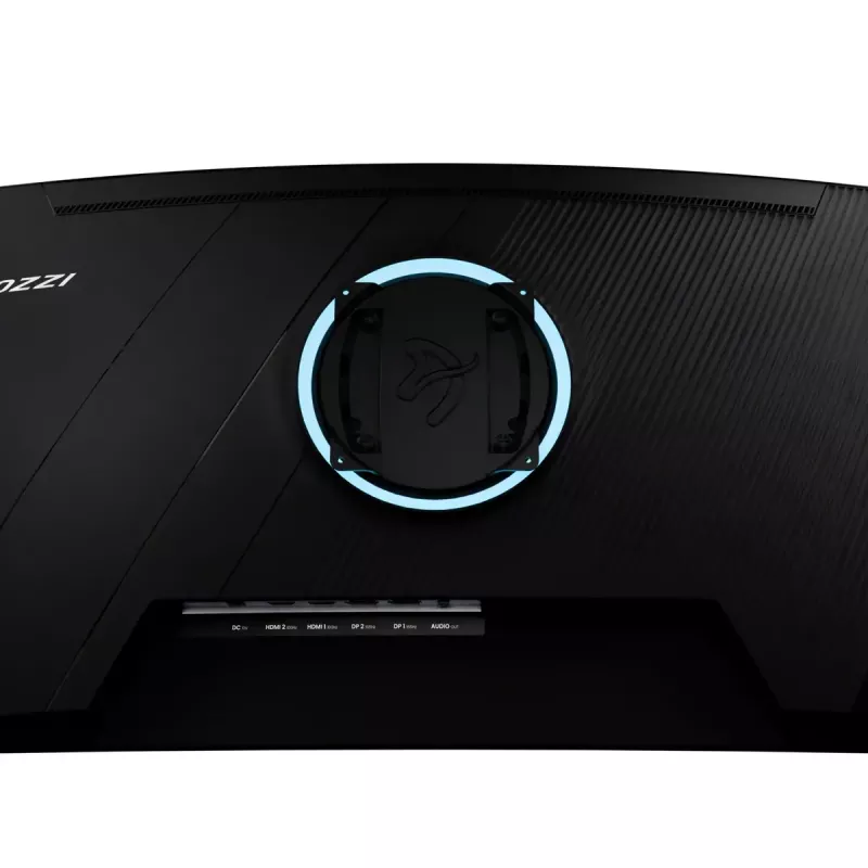 34 colių lenktas monitorius Arozzi Nova — 34 col. (86,4 cm), 3440×1440, 21:9, VA LED, 1 ms, VESA, įmontuoti garsiakalbiai, juodas