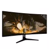34 colių lenktas monitorius Arozzi Nova — 34 col. (86,4 cm), 3440×1440, 21:9, VA LED, 1 ms, VESA, įmontuoti garsiakalbiai, juodas