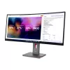 Monitorius Lenovo ThinkVision P40WD-40 39,7 colio WUHD 5120×2160 IPS LED lenktas 6 ms USB 3.2 Gen2x2 juodas