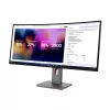 Monitorius Lenovo ThinkVision P40WD-40 39,7 colio WUHD 5120×2160 IPS LED lenktas 6 ms USB 3.2 Gen2x2 juodas