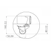 Multibrackets M Public Floorstand Basic 150 su lentyna ir laikikliu kamerai