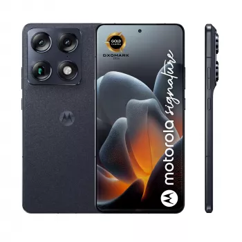 Motorola Signature 17,2 cm (6,78 col.) Dual SIM Android 16.0 5G USB Type-C 16 GB RAM 512 GB talpa 5200 mAh tamsiai mėlyna