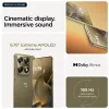 Motorola signature 17,2 cm (6,78 col.) 5G išmanusis telefonas, Dual SIM, Android 16.0, USB Type-C, 16 GB RAM, 512 GB atminties, 5200 mAh, auksinis