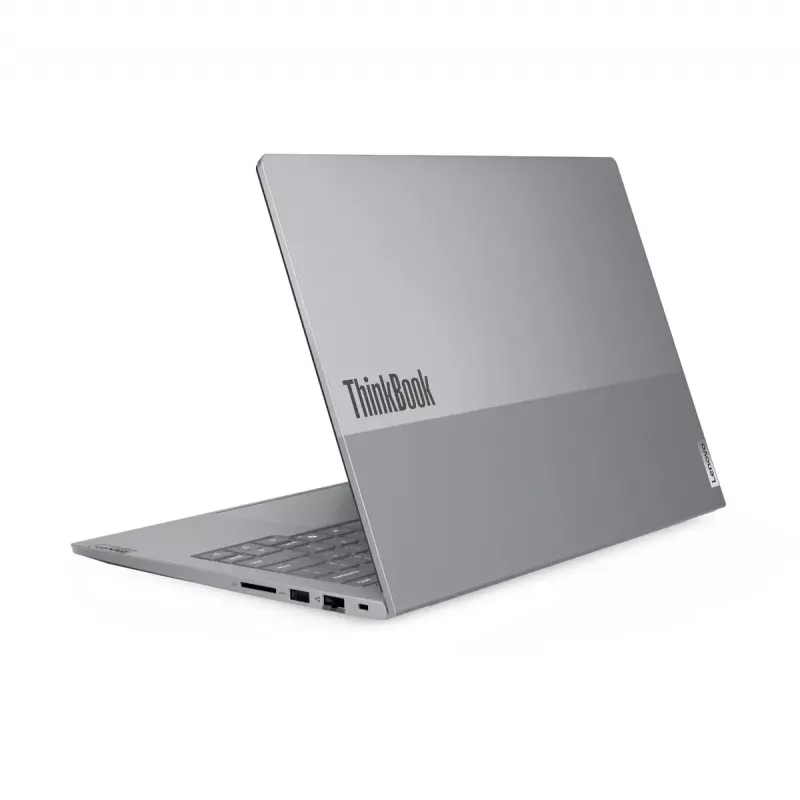 Nešiojamas kompiuteris Lenovo ThinkBook 14 G9 IRL — 14 colių WUXGA IPS, Intel Core 7 240H (10 branduolių), 16GB DDR5, 512GB SSD, Arctic Grey, Windows 11 Pro