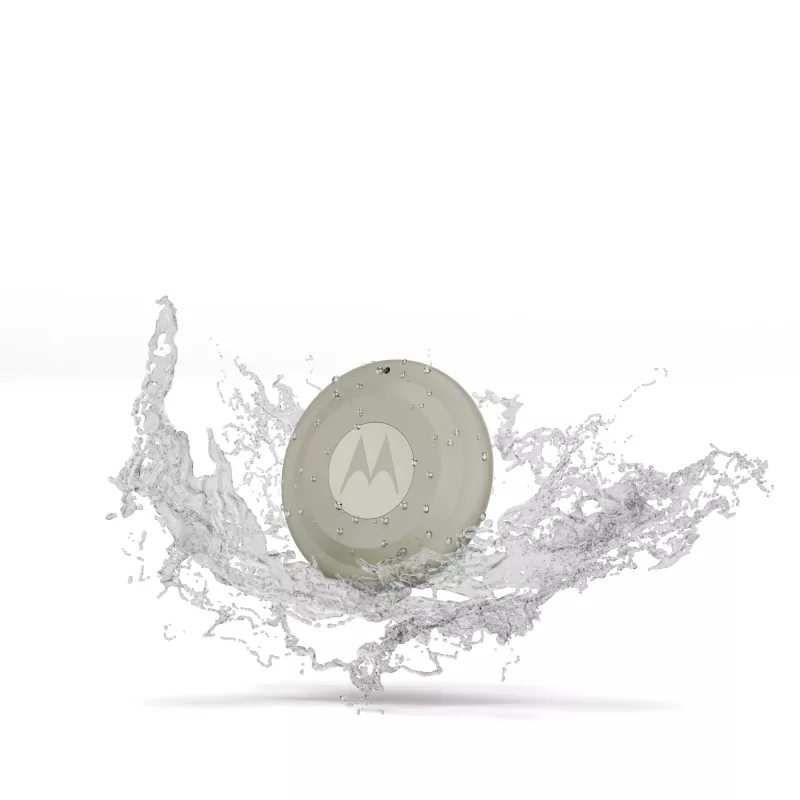 Finder Motorola moto tag 2 – universalus Bluetooth sekiklis, žalias, CR2032 baterija, 14400 h veikimo laikas, 7.4 g, Ø 3.19 cm
