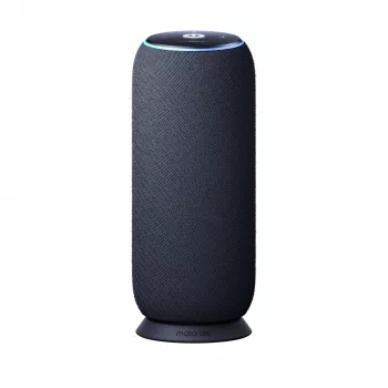 Mono nešiojamas garsiakalbis Motorola moto sound flow Carbon — 30 W RMS, USB-C, belaidis, audinio korpusas