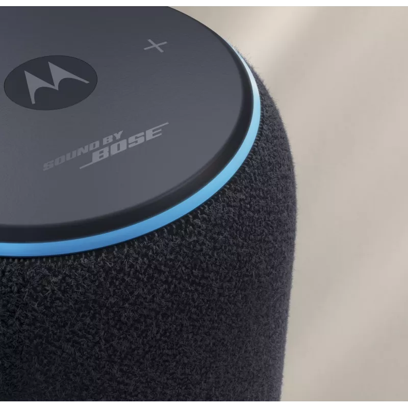 Mono nešiojamas garsiakalbis Motorola moto sound flow Carbon — 30 W RMS, USB-C, belaidis, audinio korpusas