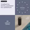 Mono nešiojamas garsiakalbis Motorola moto sound flow Carbon — 30 W RMS, USB-C, belaidis, audinio korpusas