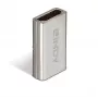 Lindy HDMI 2.1 Movėja Moteriška į Moterišką, HDMI 2.1, sidabrinė