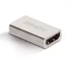 Lindy HDMI 2.1 Movėja Moteriška į Moterišką, HDMI 2.1, sidabrinė
