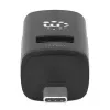 Manhattan USB-C 3 prievadų USB centras, ypač kompaktiškas, 3x USB-A prievadai (1x 5 Gbps USB 3.2 Gen1, 3x 480 Mbps USB 2.0), maitinamas iš USB