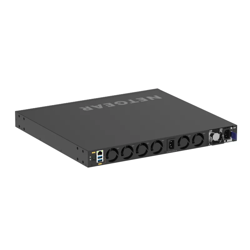NETGEAR M4350-40X4C valdomas L3 10G Ethernet (100/1000/10000) jungiklis su PoE 1U juodas