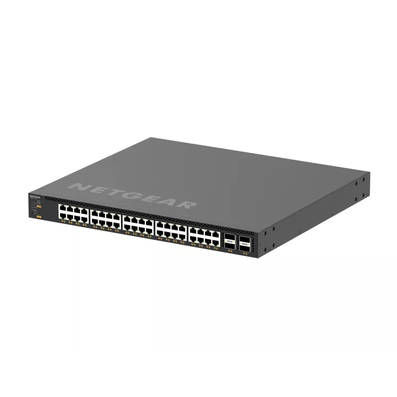 NETGEAR M4350-40X4C valdomas L3 10G Ethernet (100/1000/10000) jungiklis su PoE 1U juodas