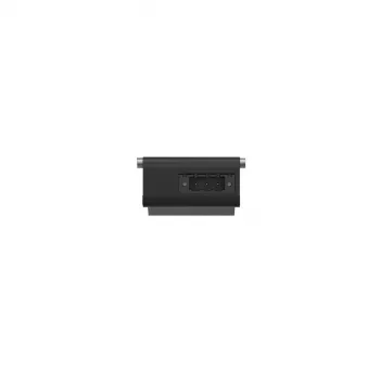 Nevaldomas Fast Ethernet PoE stalinis jungiklis Teltonika TSF000 — 5× 10/100 RJ-45, IEEE 802.3af/at, DC 7–57V, juodas