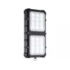 Sandberg Solar Powerbank CampLED 10000, 10000 mAh, nešiojamas saulės energijos bankas su LED lempa, juodas