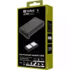 Sandberg Solar Powerbank CampLED 10000, 10000 mAh, nešiojamas saulės energijos bankas su LED lempa, juodas