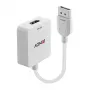 Lindy HDMI 18G į DisplayPort 1.2 keitiklis, 0,095 m, HDMI A tipo, DisplayPort, moteriškas, vyriškas, tiesus