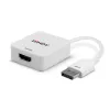 Lindy HDMI 18G į DisplayPort 1.2 keitiklis, 0,095 m, HDMI A tipo, DisplayPort, moteriškas, vyriškas, tiesus