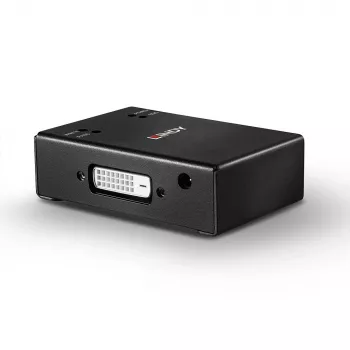 Lindy HDMI / VGA / DVI EDID įrašymo įrenginys, 3840 x 2160 pikselių, 18 Gbit/s, juodas, metalinis
