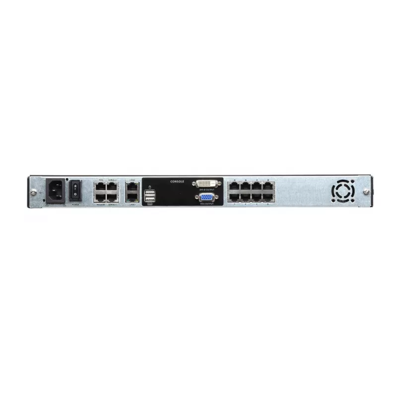 ATEN KL1108VN konsolė stelažui 48,3 cm (19 colių) juoda 1U
