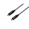 USB-C į USB-C laidas EQUIP 3,0 m — USB 3.2 Gen 2x2, 20 Gbps, PD 240W, 4K@60Hz, juodas