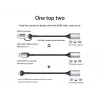 USB į HDMI adapteris EQUIP 133498 (USB-C ir USB-A jungtys, 1080p, aliuminio korpusas, pilka spalva)