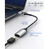 USB į HDMI adapteris EQUIP 133498 (USB-C ir USB-A jungtys, 1080p, aliuminio korpusas, pilka spalva)