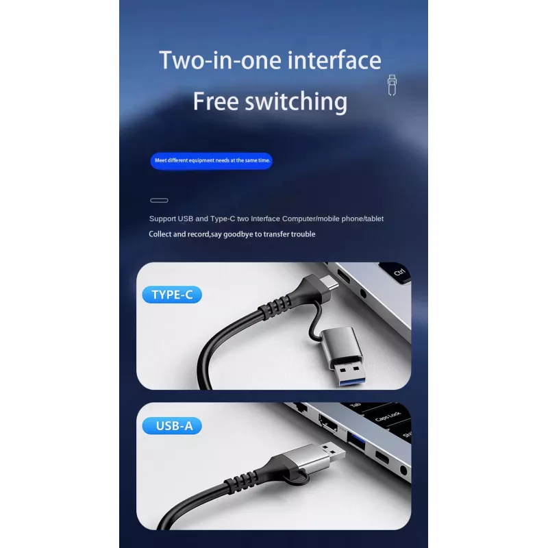 USB į HDMI adapteris EQUIP 133498 (USB-C ir USB-A jungtys, 1080p, aliuminio korpusas, pilka spalva)